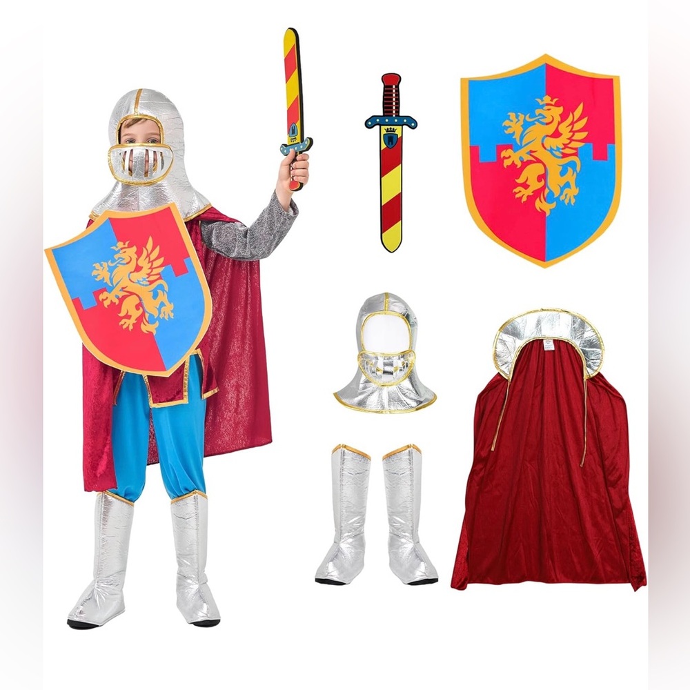 Midevil Knight kids costume Medium Brand New